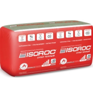 Isoroc Super Warm Изорок супер Теплый 1000x610x100 мм