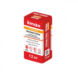 Штукатурка Теплоизоляционная ilmax thermo теплая стена 3D (9 кг)
